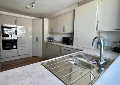 Finished kitchen