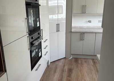 Finished kitchen