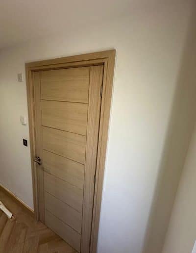 solid wood door