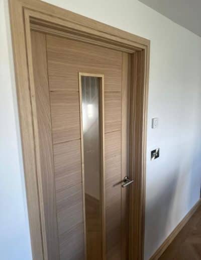 solid wood door