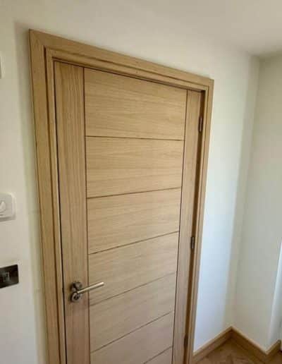 solid wood door